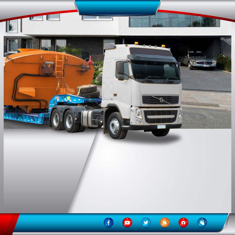  Fletera en camión especializado lowboy