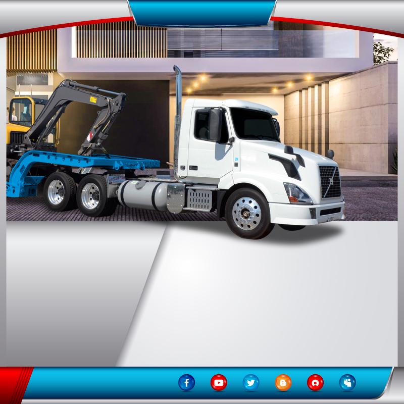  Fletera en camión especializado lowboy