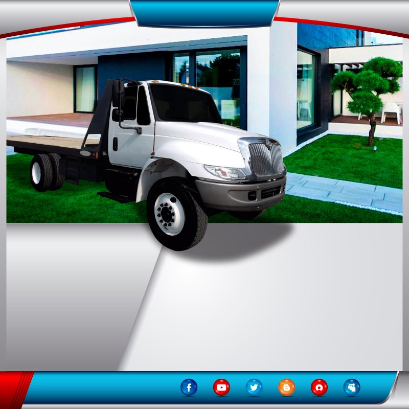  Fletera en camión rabon plataforma